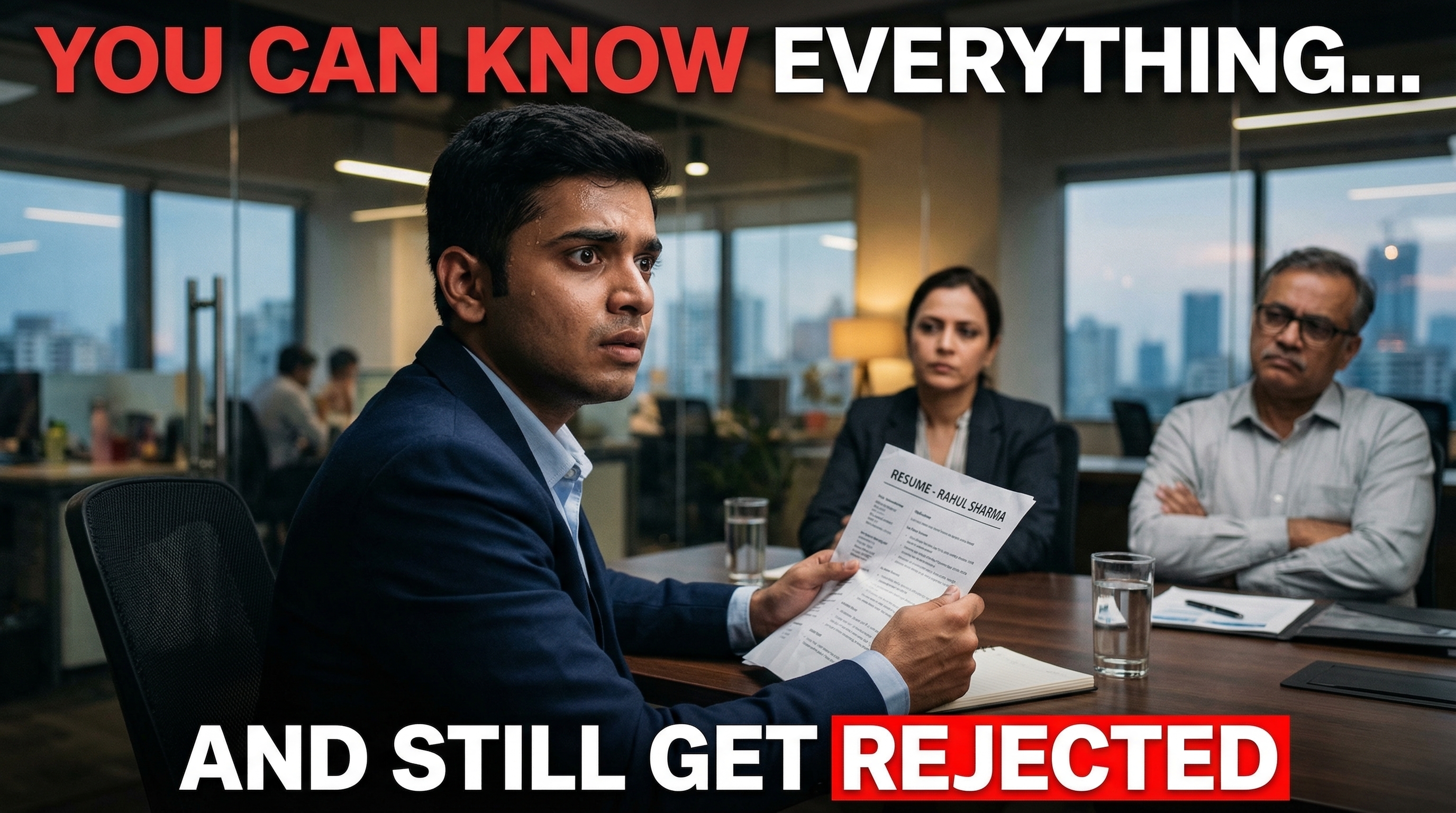 You Can Know Everything... And Still Get Rejected